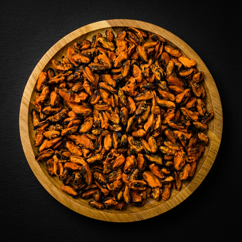 Dried mussels