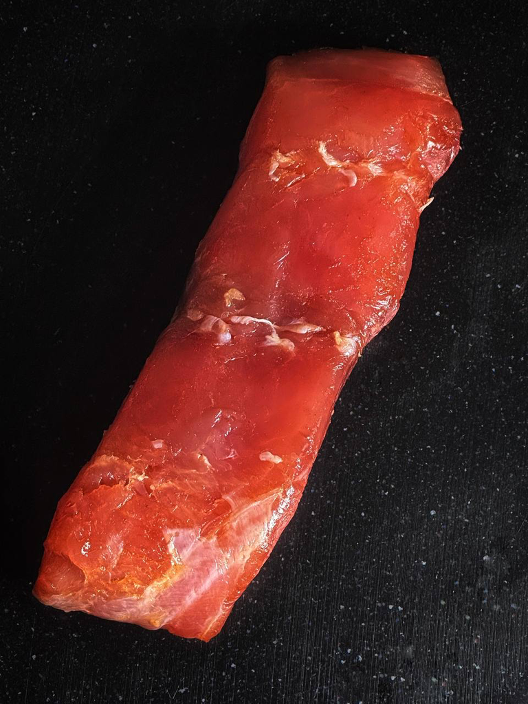 Dried silver carp steak