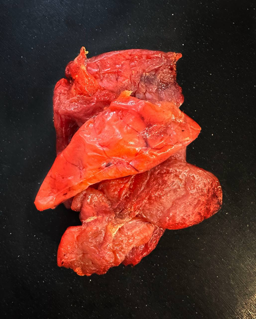 Cod roe in sacs