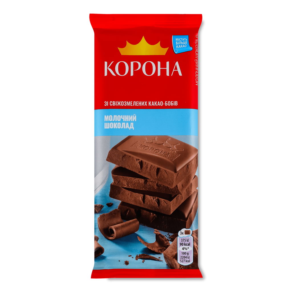 Korona milk chocolate