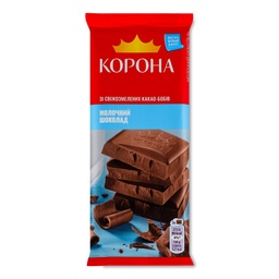 Корона шоколадка молочна